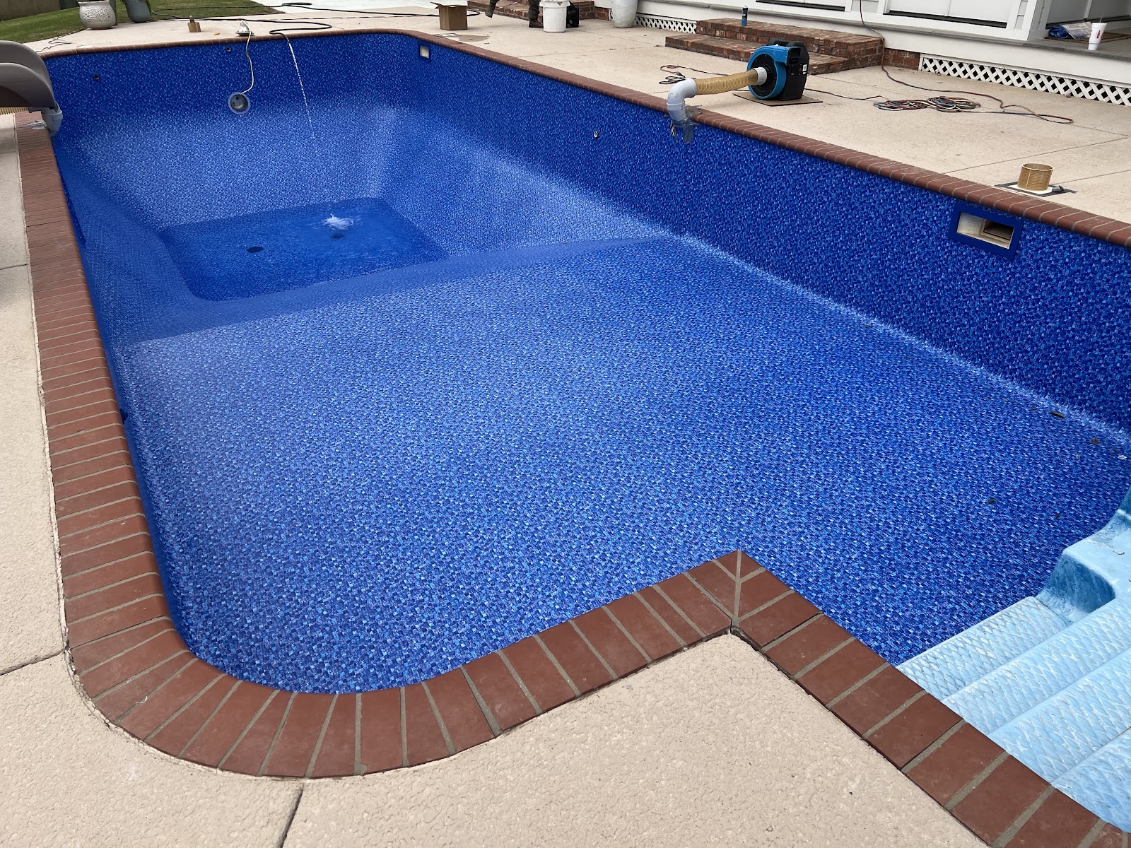 Lagoon-Style Pool with Water Feature